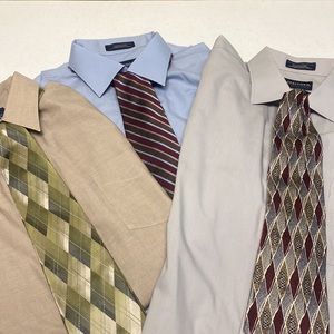 Bundle of 3 Stafford dress shirts